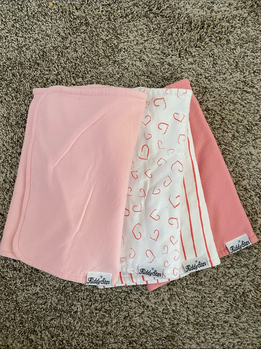 Kiddy Star 4-pack Burp Cloths